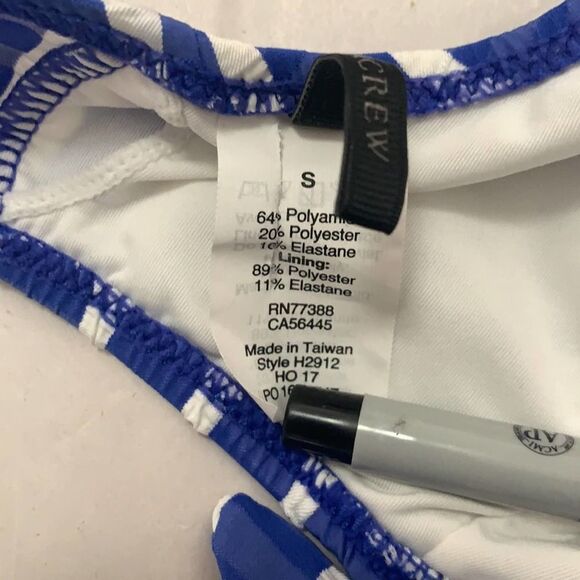 J.CREW STRIPED BRA SIZE S‎ - Picture 6 of 6